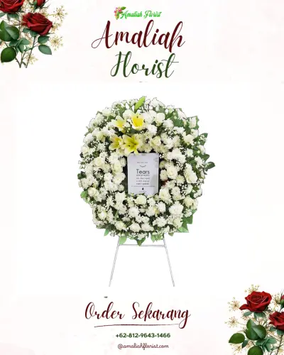 Krans Bunga Duka Cita sunter